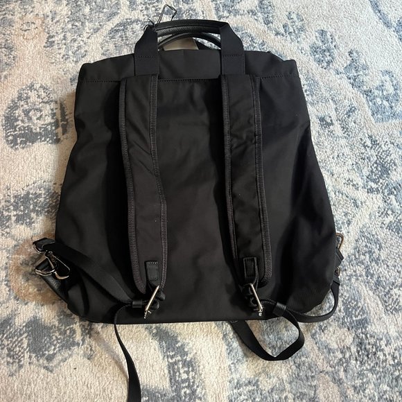 Giorgio Armani Men\'s Soft Nylon & Leather Backpack - BRAND NEW WITH TAGS main image 5